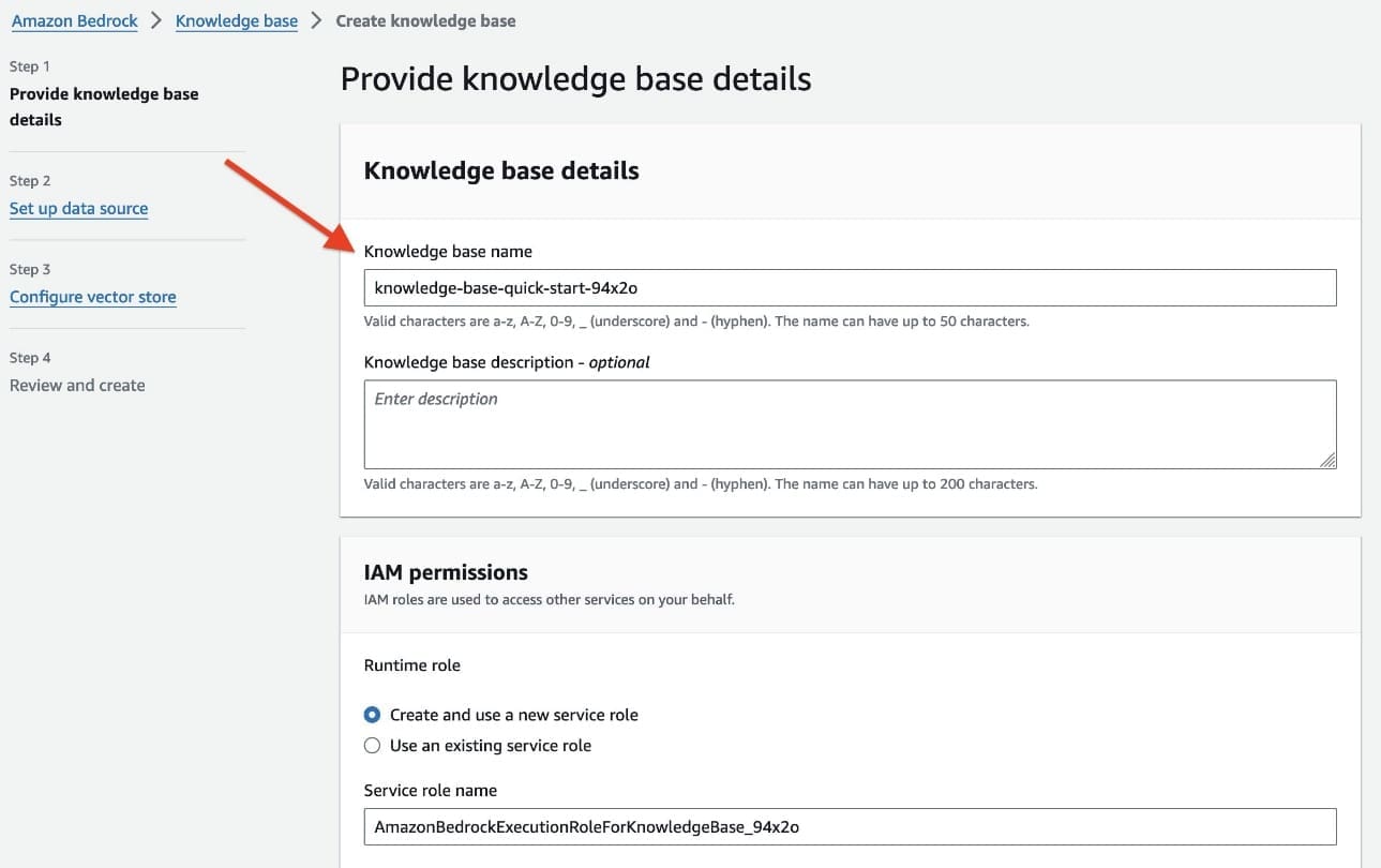 Provide knowledge base details