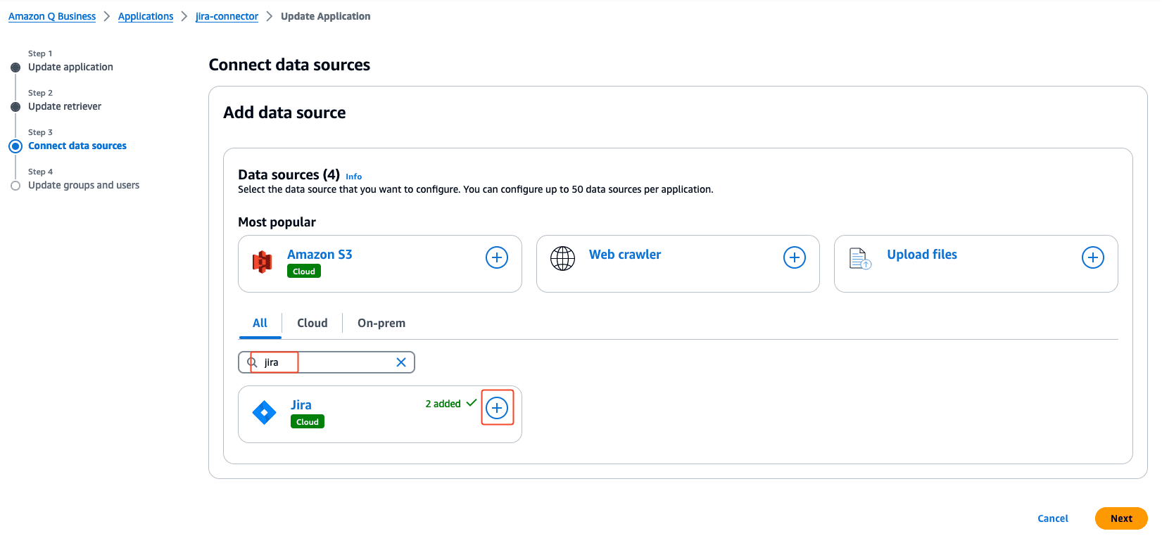 Add Jira connector