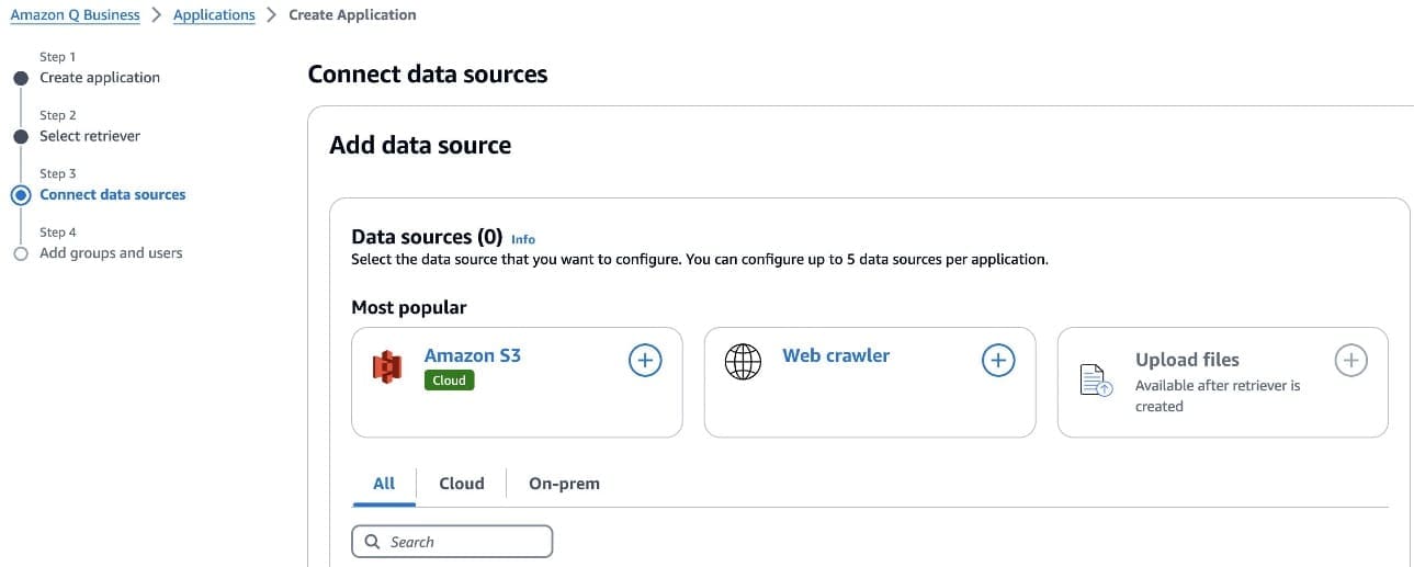 Connect data sources