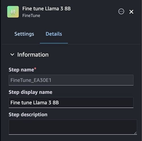 SageMaker Pipelines fine-tune Llama 3