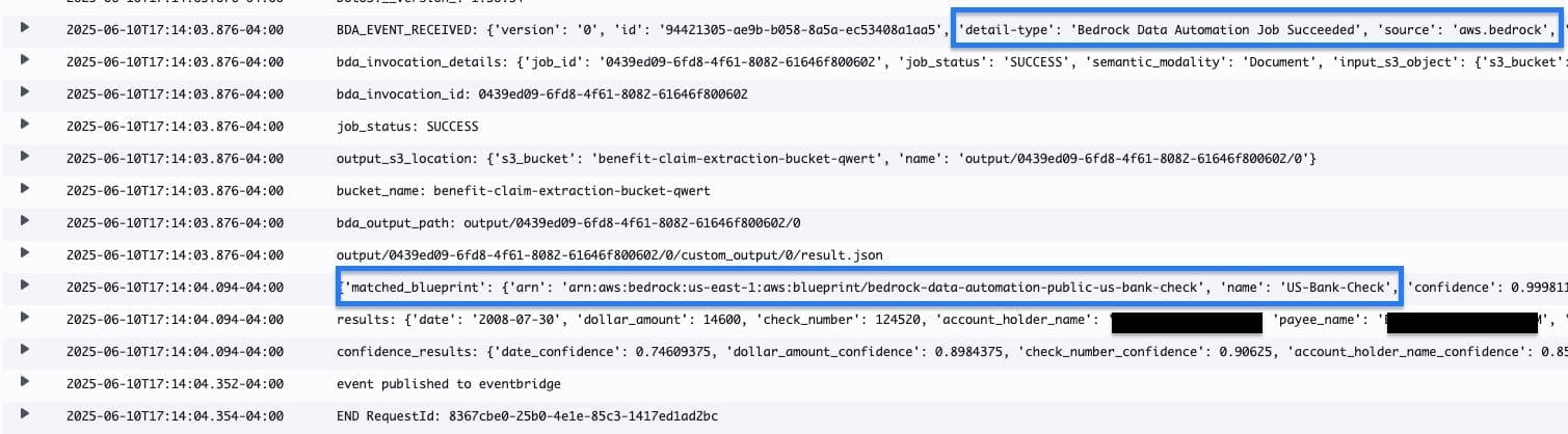 Document classification by standard catalog blueprint – “US- Bank-Check”