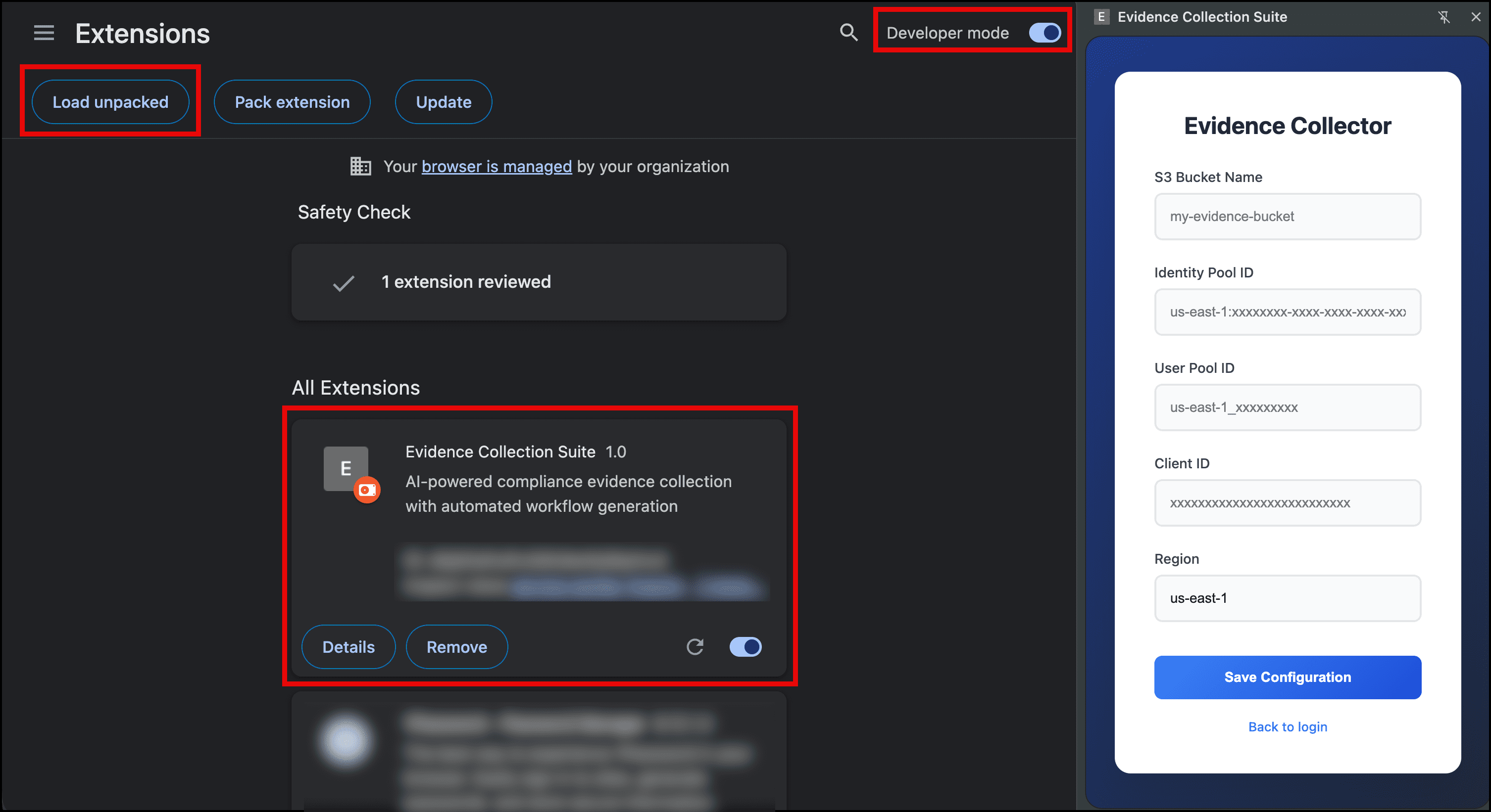 Evidence Collector Chrome Extension