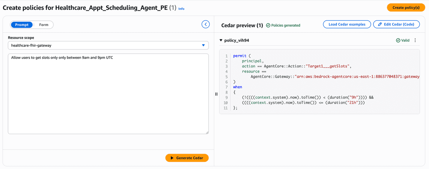 Policy for abuse controls