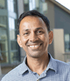 Portrait of Ajit Mahareddy, author and AWS expert